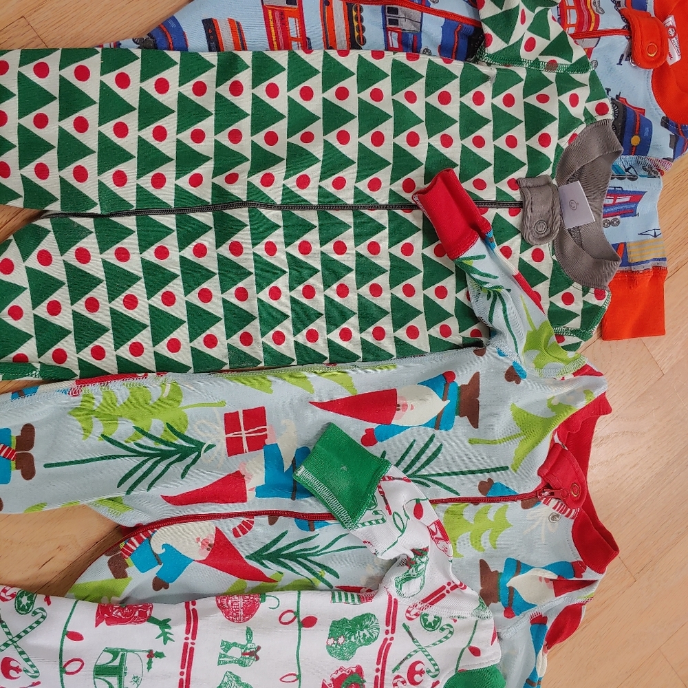 Bundle of organic Hanna Andersson infant pajamas size 50/0-6 months, Star Wars - Picture 2 of 4
